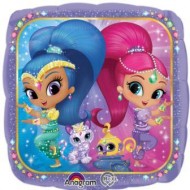 Shimmer and Shine Birthday Balloon